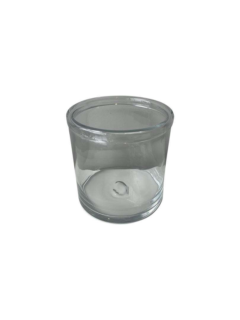 GLASS VASE WITH ROLLED RIM MED - MIN 2 image 3